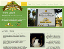 Tablet Screenshot of fattoriaspezia.it